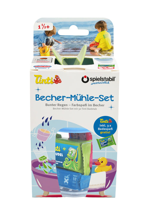Becher-Mühle-Set pastell