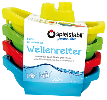 Wellenreiter 4-teilig