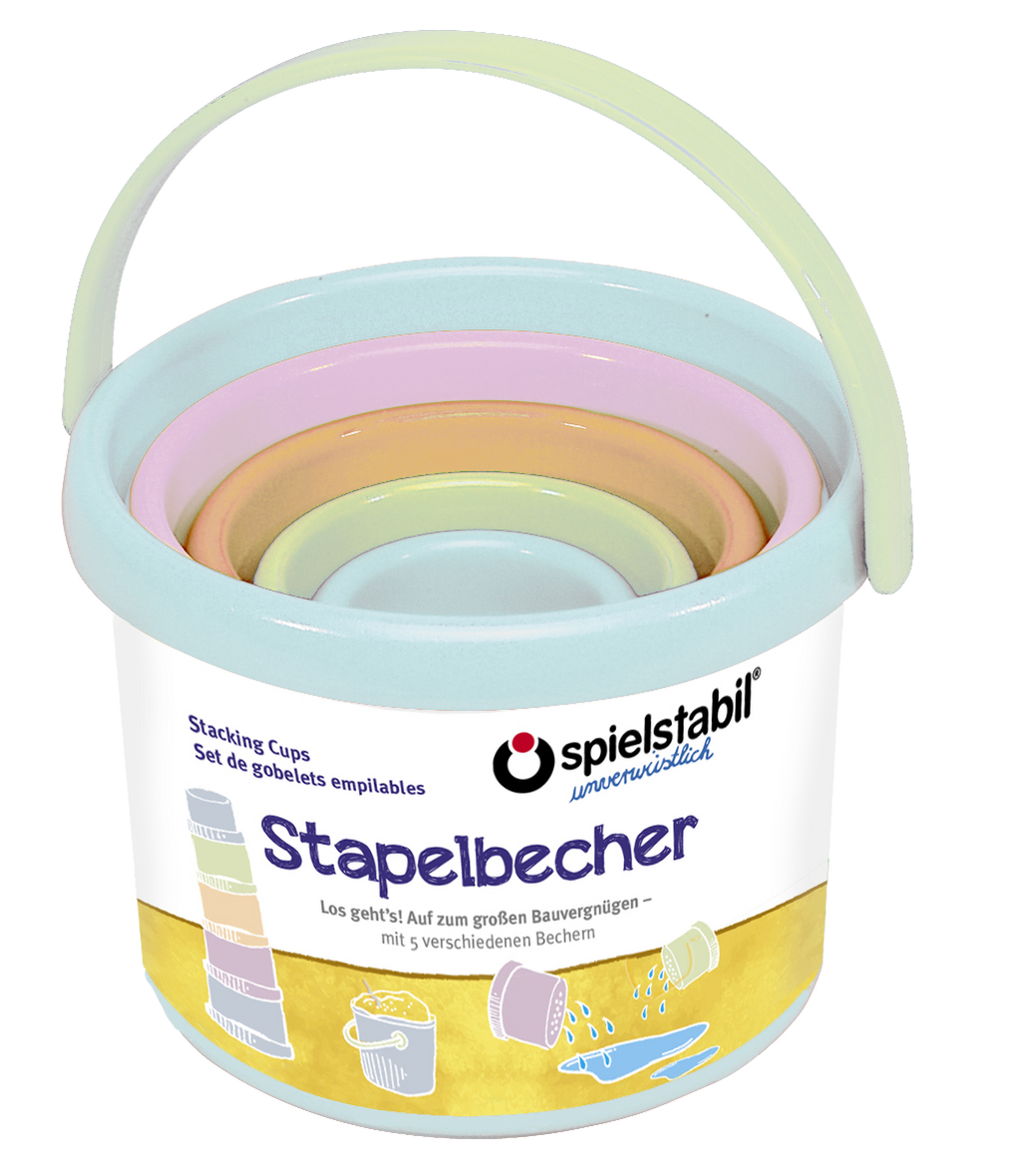 Stapelbecher Pastell