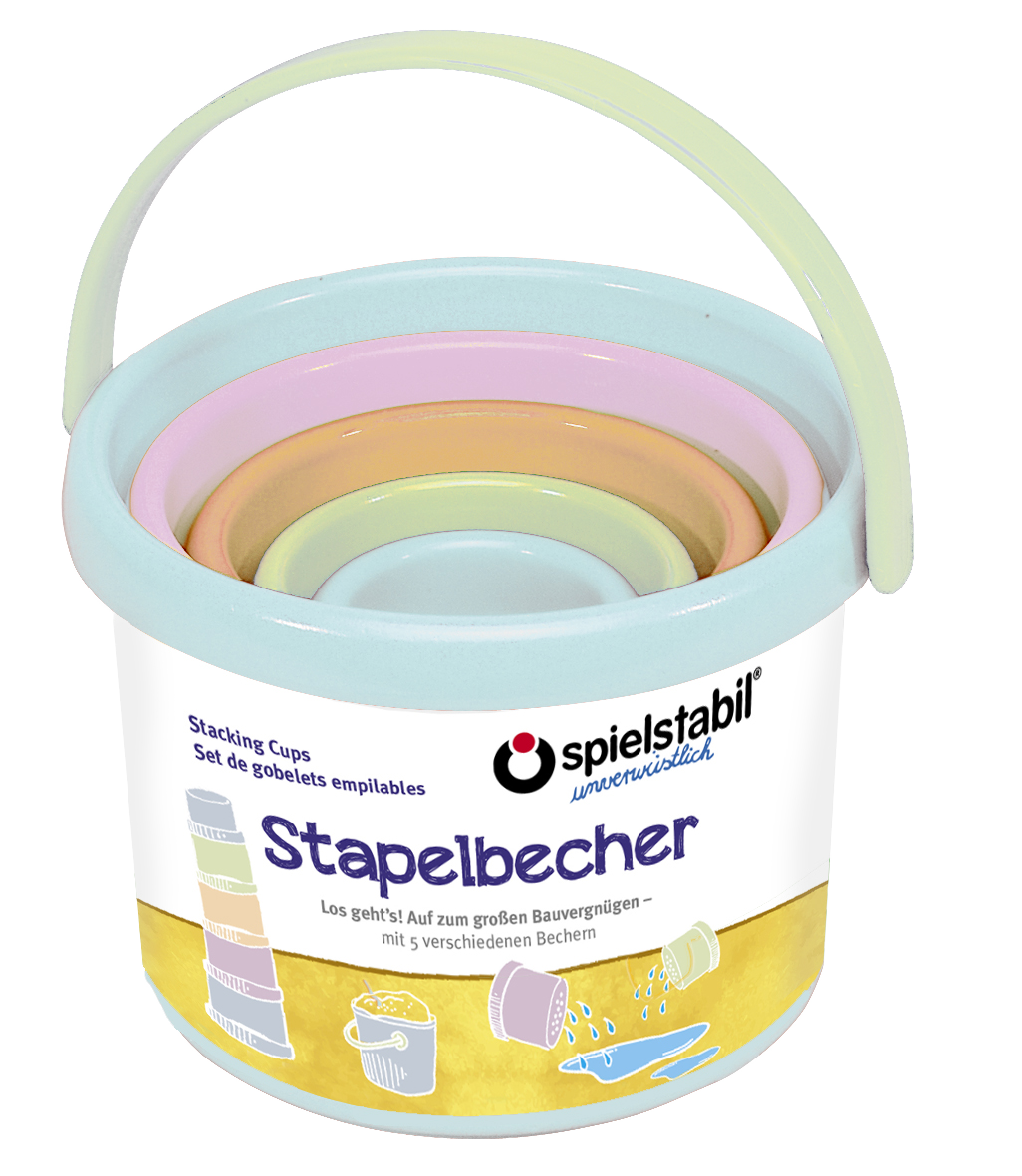 Stapelbecher Pastell