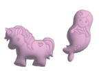 Einhorn & Meerjungfrau Set 4-teilig