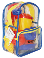 Sand-Set 6-teilig im Rucksack