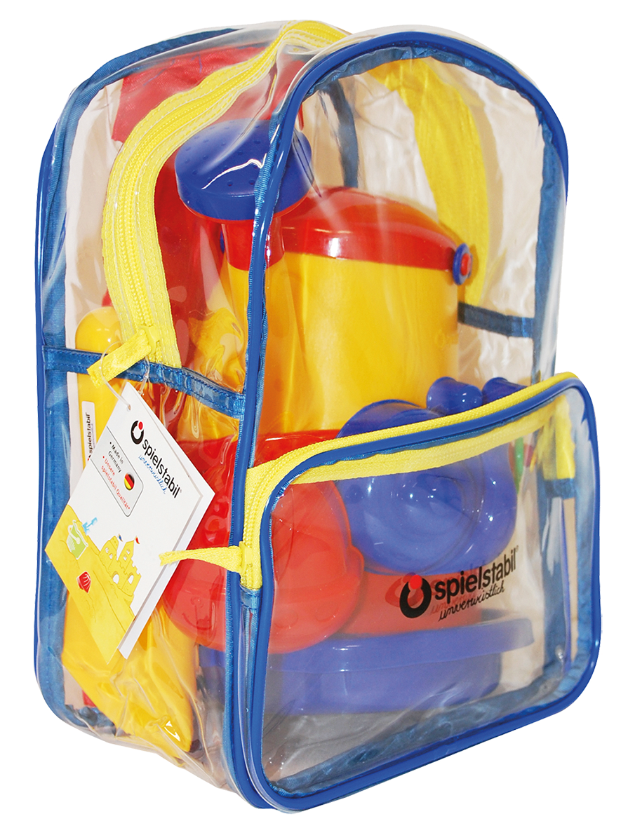 Sand-Set 6-teilig im Rucksack