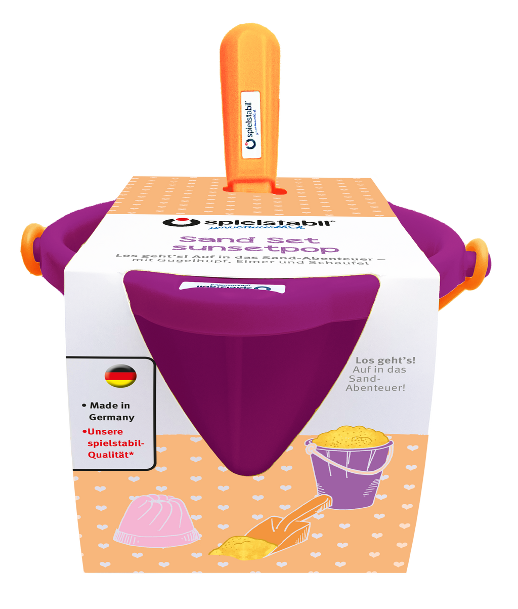 Sand-Set  3-teilig sunsetpop