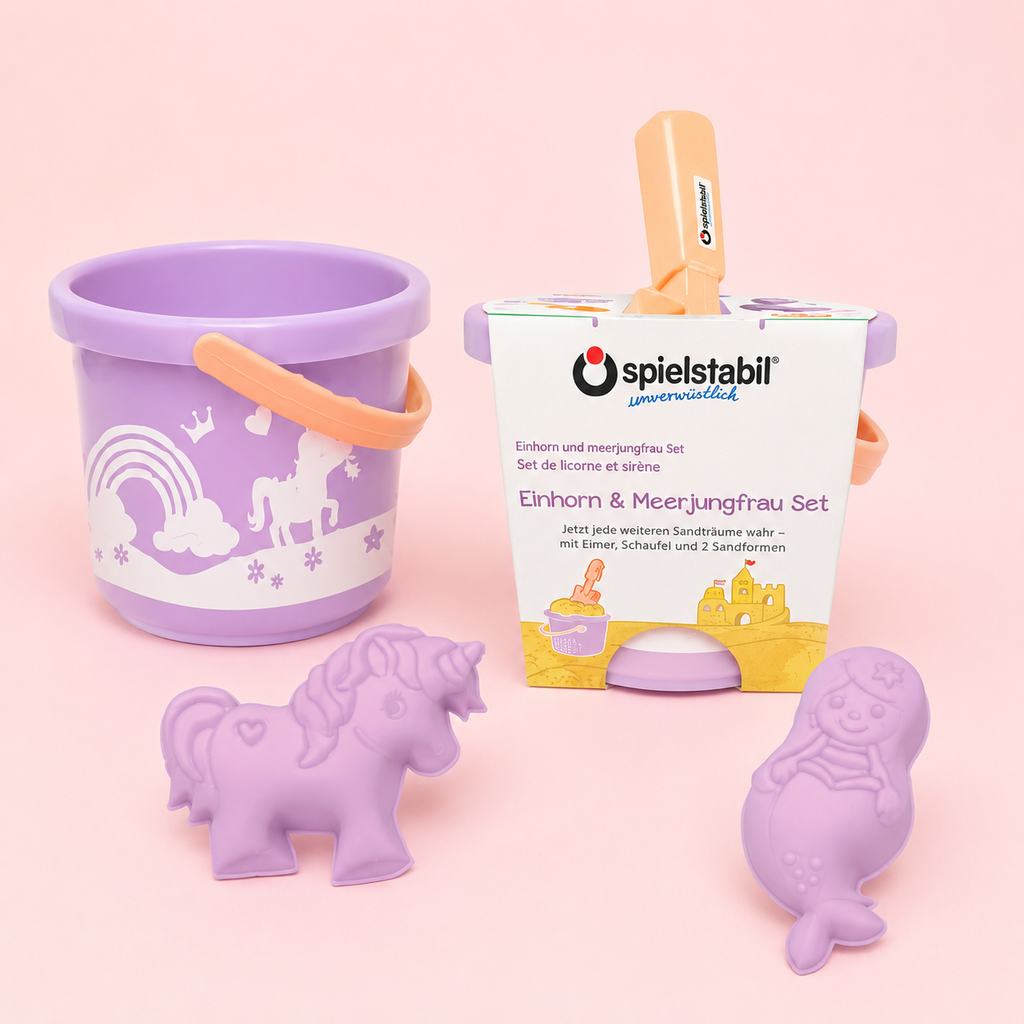 Einhorn & Meerjungfrau Set 4-teilig
